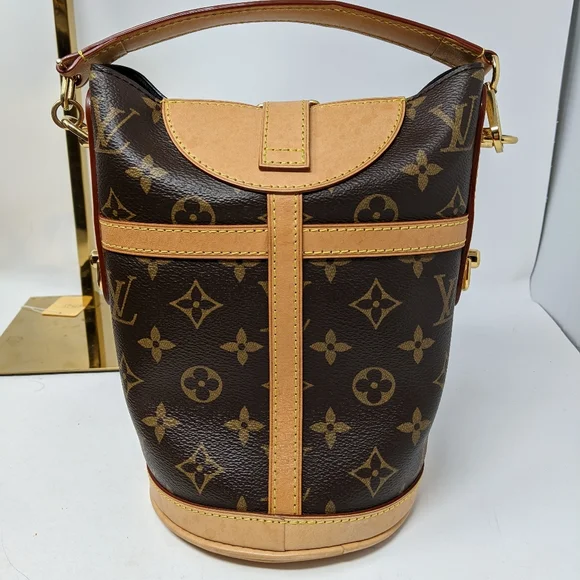 LOUIS VUITTON Monogram Canvas Duffle Bucket Bag - Picture 10 of 13